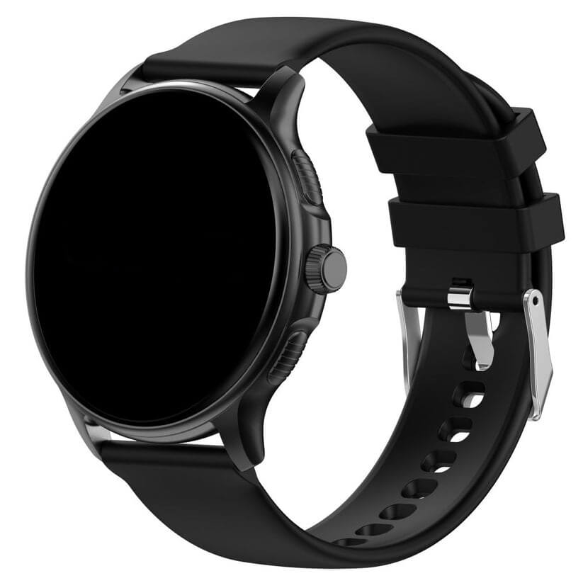 Reloj inteligente barato y deportivo, en varios colores y con una pantalla Amoled HD. Funciones de salud y más de 100 modos deprtivos. Color negro