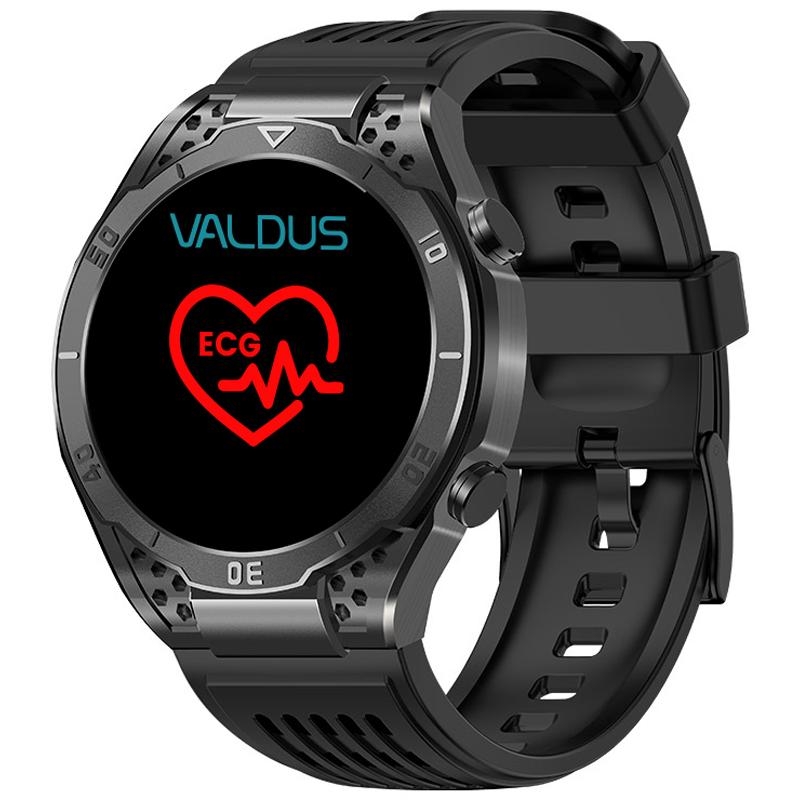 VE33 ECG : Smartwatch con pantalla de 1.43" AMOLED, Electrocardiograma, Nivel de ácido úrico y cambios de lípidos en sangre
