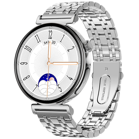 VL45 PRO: Smartwatch elegante y sofisticado, acabados premium. Monitoreo de salud, control de lípidos en sangre y ácido úrico.