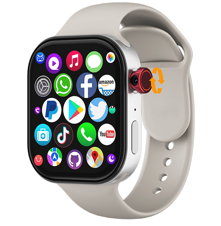 VP99 Smartwatch con conexión a redes sociales, aplicaciones y tarjeta 4G