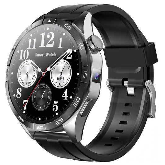 Smartwatch 4G con conectividad totl, permite insertar una tarjeta SIM para hacer y recibir llamadas sin necesidad de un móvi. Reloj inteligente con funciones avanzadas de comunicación, monitoreo de salud y notificaciones