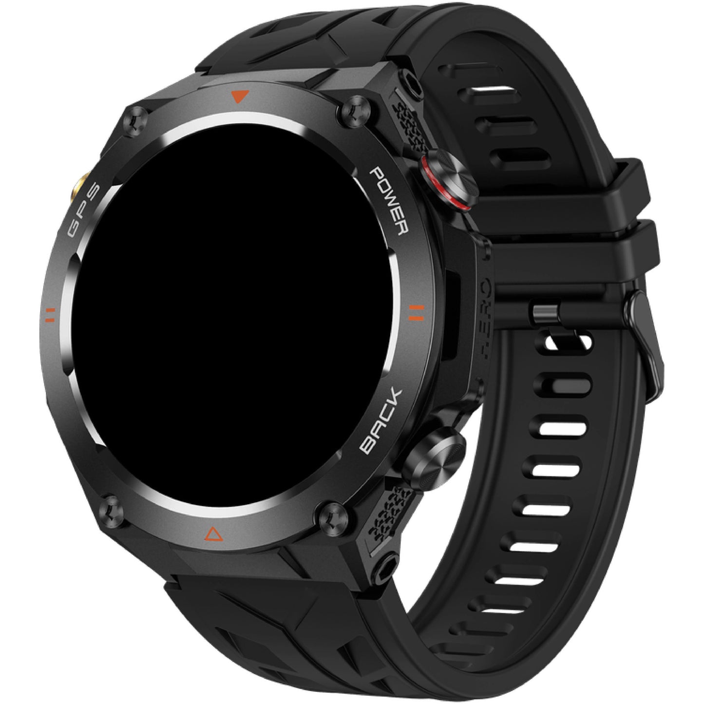 Smartwatch para hombre con GPS y brújula, diseño deportivo y materiales resistentes