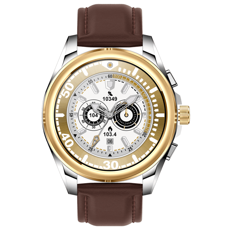 El VS45 es un reloj inteligente de corte clasico y elegante para las ocasiones distinguidas. Incorpoa todas las funcionalidades de un smartwatch y la elegancia de un reloj analógico