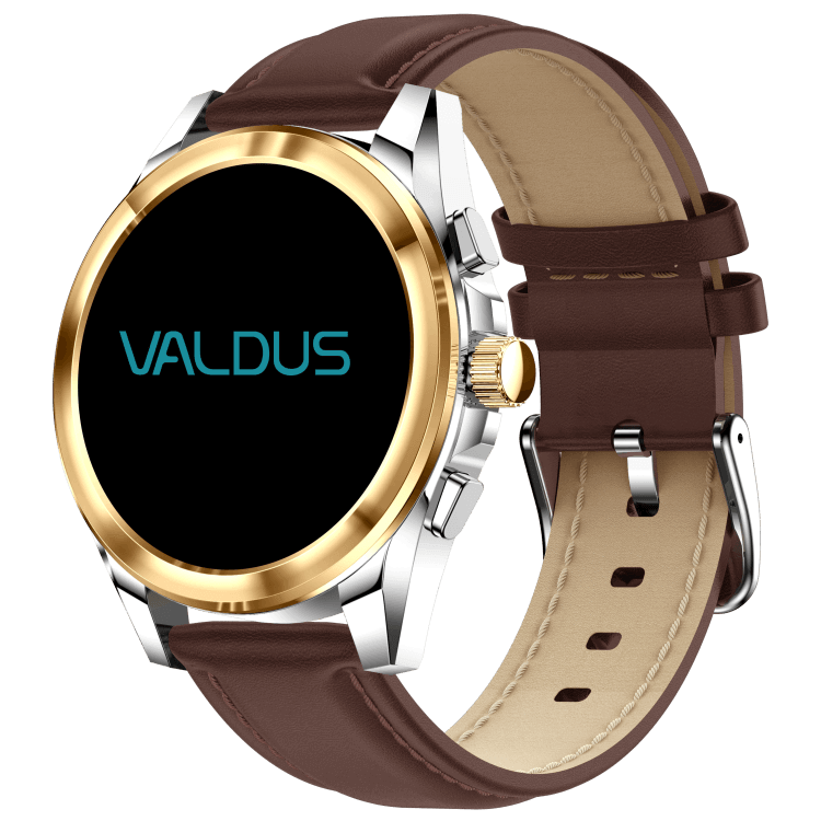 El VS45 es un reloj inteligente de corte clasico y elegante para las ocasiones distinguidas. Incorpoa todas las funcionalidades de un smartwatch y la elegancia de un reloj analógico